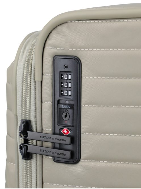 Travelite Barbara Stepp bézs 4 kerekű női nagy bőrönd