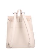 Karen Audre bézs virágos rostbőr kicsi női hátizsák