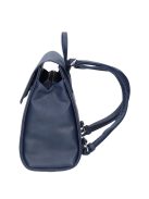 Karen Audre kék rostbőr női kicsi hátizsák