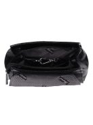 Karen Audre kék rostbőr női kicsi hátizsák