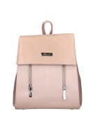 Karen Audre rose gold rostbőr kicsi női hátizsák