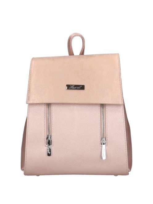 Karen Audre rose gold rostbőr kicsi női hátizsák