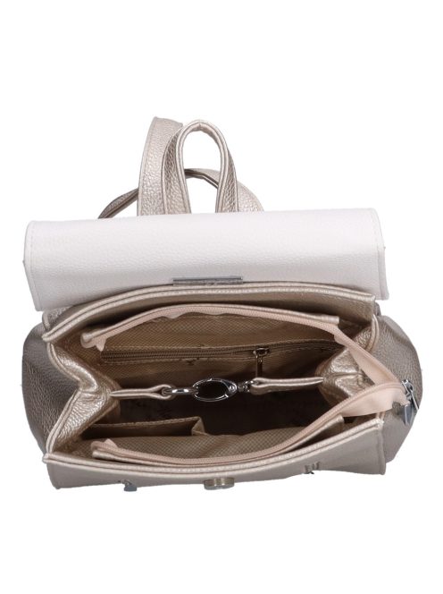 Karen Audre rose gold rostbőr kicsi női hátizsák