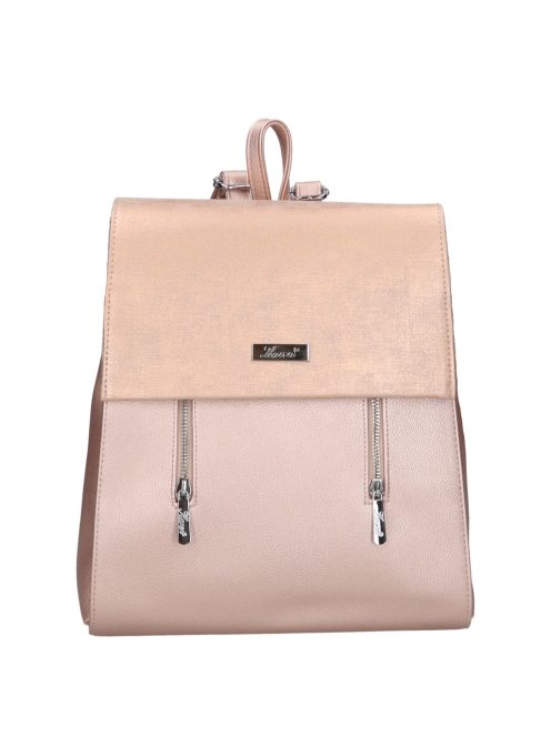 Karen Audre rose gold rostbőr női hátizsák