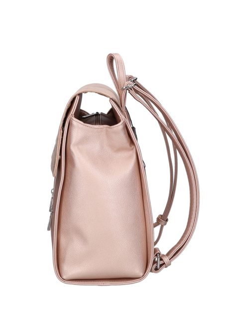 Karen Audre rose gold rostbőr női hátizsák