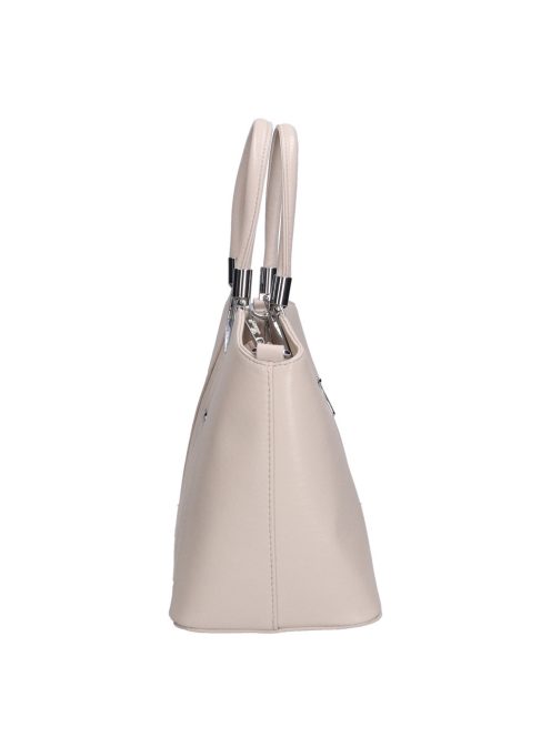 Karen Jowita bézs rostbőr női kézitáska