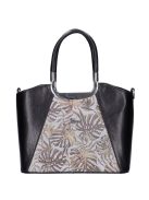 Karen Jowita fekete rostbőr női kézitáska