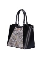 Karen Jowita fekete rostbőr női kézitáska