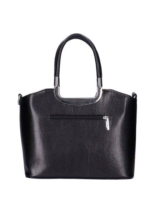 Karen Jowita fekete rostbőr női kézitáska