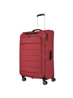 Travelite Skaii piros 4 kerekű bővíthető nagy bőrönd