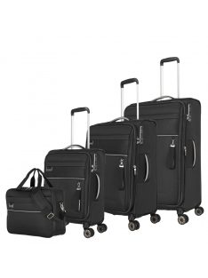 Travelite Miigo fekete 4 kerekű 4 részes bőrönd szett