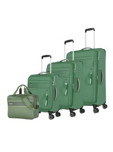 Travelite Miigo zöld 4 kerekű 4 részes bőrönd szett