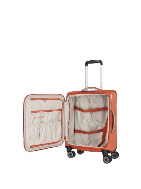 Travelite Miigo narancssárga 4 kerekű kabinbőrönd