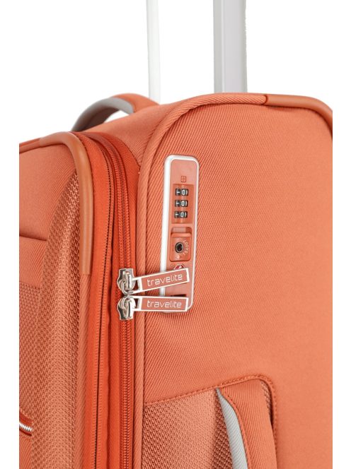 Travelite Miigo narancssárga 4 kerekű kabinbőrönd