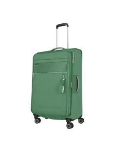 Travelite Miigo zöld 4 kerekű bővíthető nagy bőrönd