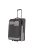 Travelite Viia antracit 2 kerekű bővíthető közepes bőrönd