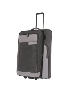 Travelite Viia antracit 2 kerekű bővíthető nagy bőrönd
