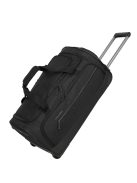 Travelite Crosslite fekete 2 kerekű közepes gurulós utazótáska 69cm