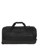 Travelite Crosslite fekete 2 kerekű közepes gurulós utazótáska 69cm