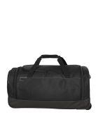 Travelite Crosslite fekete 2 kerekű közepes gurulós utazótáska 69cm