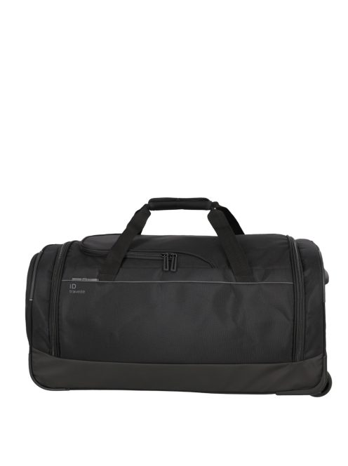 Travelite Crosslite fekete 2 kerekű közepes gurulós utazótáska 69cm