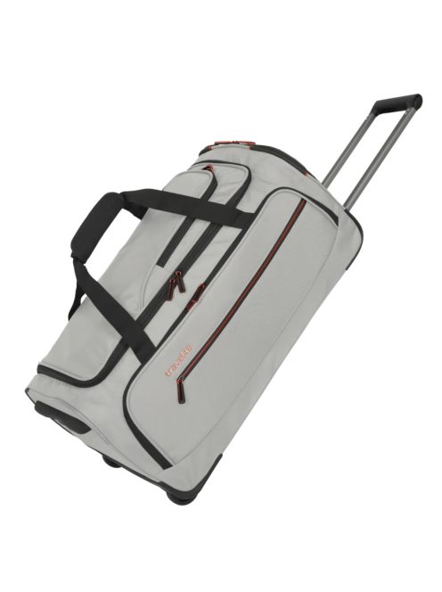 Travelite Crosslite szürke 2 kerekű közepes gurulós utazótáska 69cm