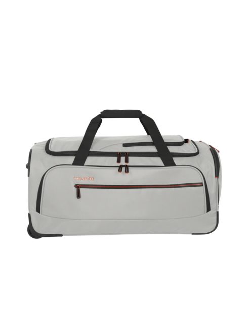 Travelite Crosslite szürke 2 kerekű közepes gurulós utazótáska 69cm