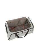 Travelite Crosslite szürke 2 kerekű közepes gurulós utazótáska 69cm