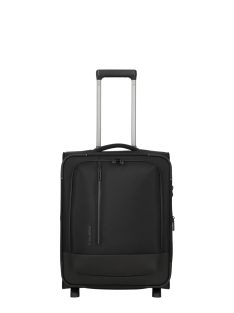   Travelite Crosslite fekete 2 kerekű bővíthető kabinbőrönd