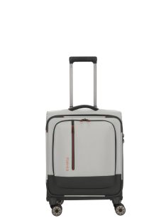 Travelite Crosslite szürke 4 kerekű kabinbőrönd