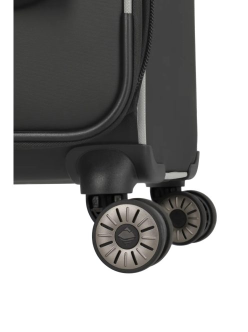 Travelite Crosslite szürke 4 kerekű bővíthető nagy bőrönd