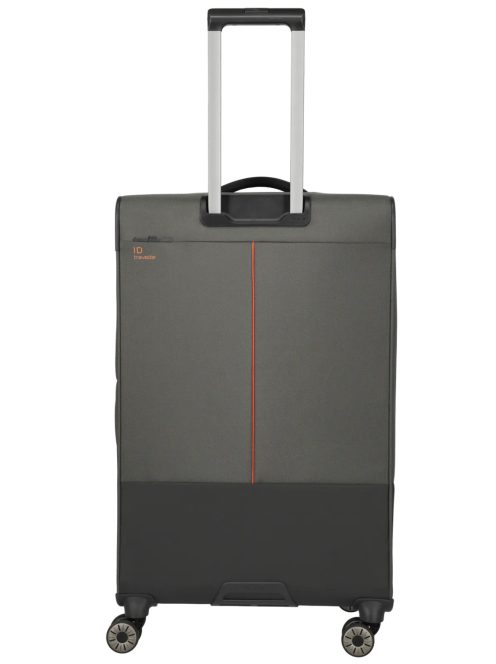 Travelite Crosslite zöld 4 kerekű bővíthető nagy bőrönd