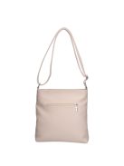 Karen Axel bézs virágos rostbőr női oldaltáska