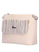 Karen Andrea bézs-rose gold rostbőr női oldaltáska