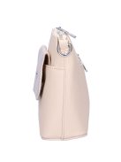 Karen Andrea bézs-rose gold rostbőr női oldaltáska