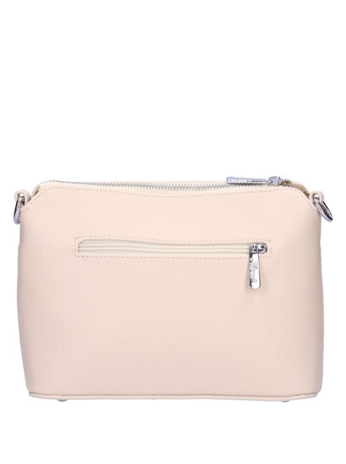 Karen Andrea bézs-rose gold rostbőr női oldaltáska