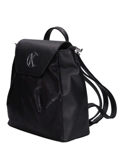 Karen Lucjan fekete rostbőr női hátizsák