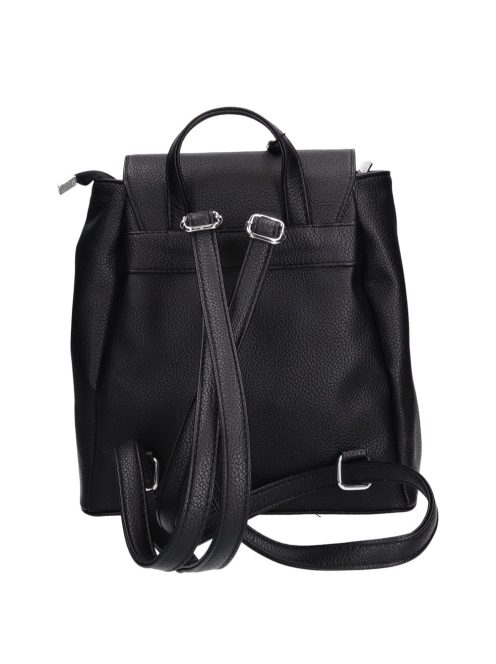 Karen Lucjan fekete rostbőr női hátizsák