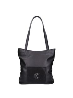 Karen Ce-Tolka fekete rostbőr női válltáska