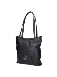 Karen Ce-Tolka fekete rostbőr női válltáska