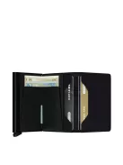 SECRID Slimwallet Crisple Fekete mini pénztárca
