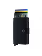 SECRID Miniwallet Matt Fekete mini pénztárca