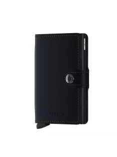 SECRID Miniwallet Matt Fekete mini pénztárca