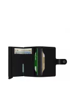 SECRID Miniwallet Matt Fekete mini pénztárca