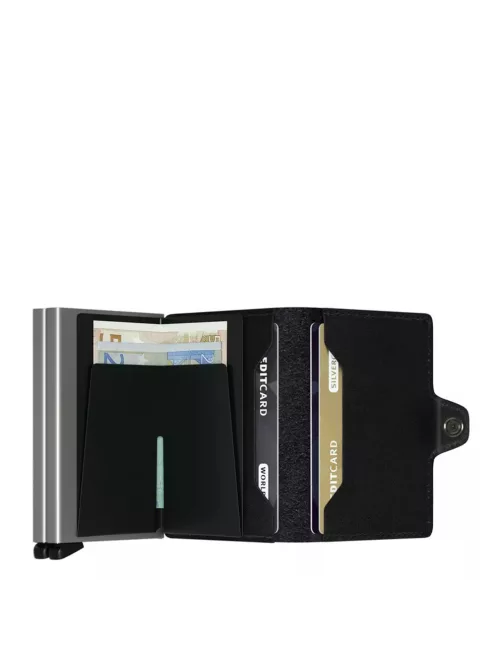 SECRID Twinwallet Original Fekete dupla kártyatartó