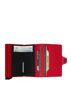 SECRID Twinwallet Original Piros-Piros dupla kártyatartó