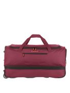 Travelite Basics bordó 2 kerekű nagy gurulós utazótáska 70cm