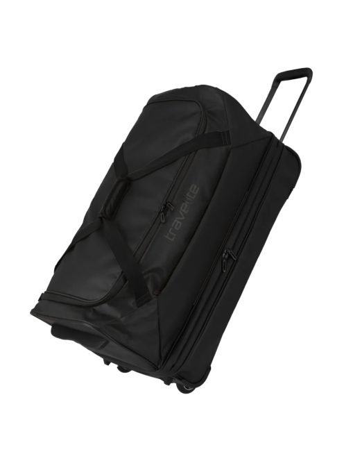 Travelite Basics fekete 2 kerekű bővíthetős gurulós utazótáska 70cm