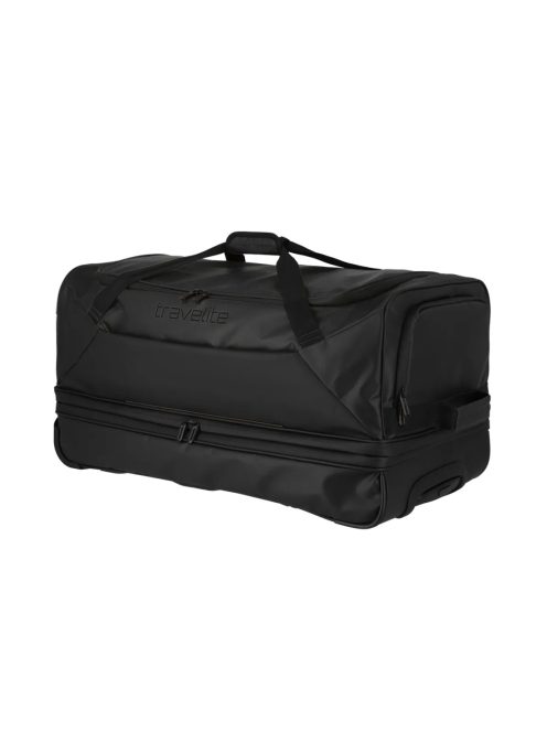 Travelite Basics fekete 2 kerekű bővíthetős gurulós utazótáska 70cm