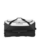 Travelite Basics fehér 2 kerekű bővíthetős gurulós utazótáska 70cm